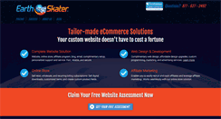 Desktop Screenshot of earthskater.com