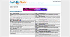 Desktop Screenshot of developer.earthskater.net